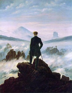 最模糊的概念:Der Wanderer über dem Nebelmeer, Friedrich