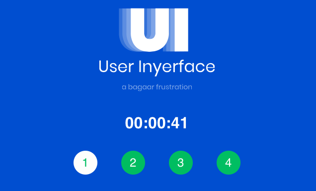 userinyerface挑战的截图