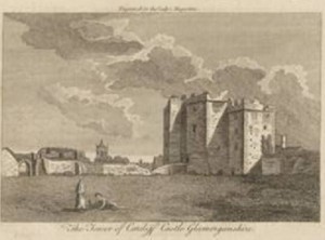 卡迪夫城堡;Lm vii(1776): 428。图片©Adam Matthew Digital /伯明翰中央图书馆。未经允许不得转载。
