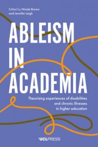 《学术界的残疾歧视》的封面。