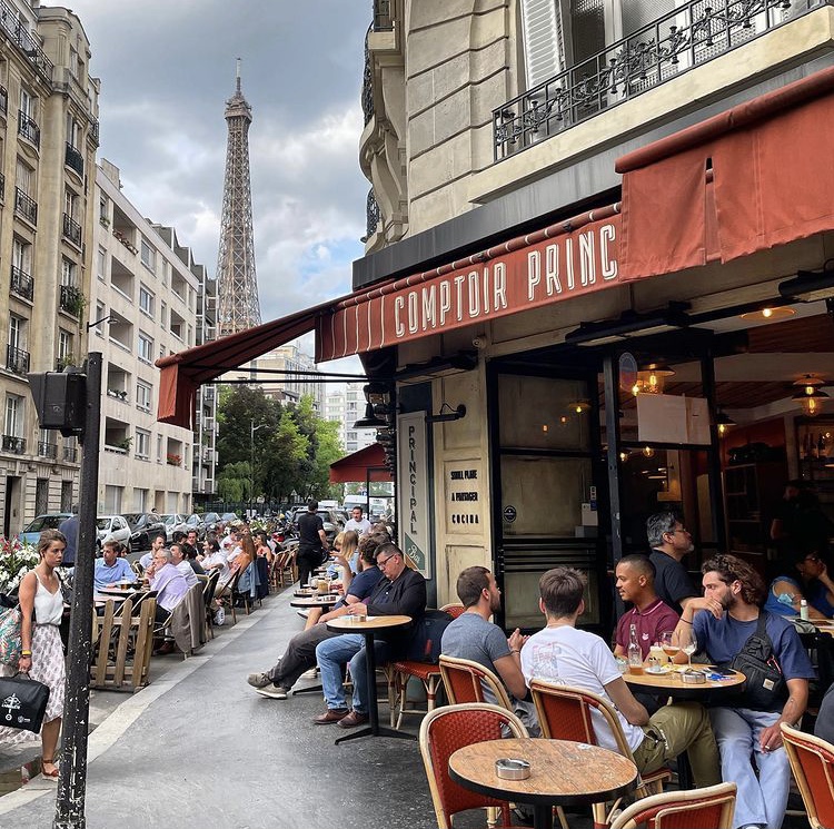 巴黎café露台