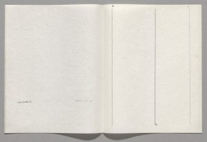 约翰·凯奇为4分33秒配乐的两页。
