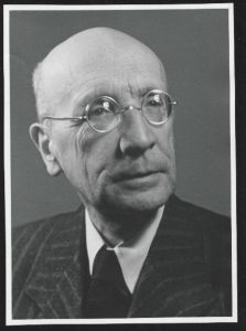 德国物理学家瓦尔特·科塞尔的照片。