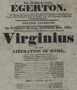 弗吉尼亚,或;1824年，罗马的解放向来自乌尔弗斯顿的观众宣传了这个充满异国情调的地方
