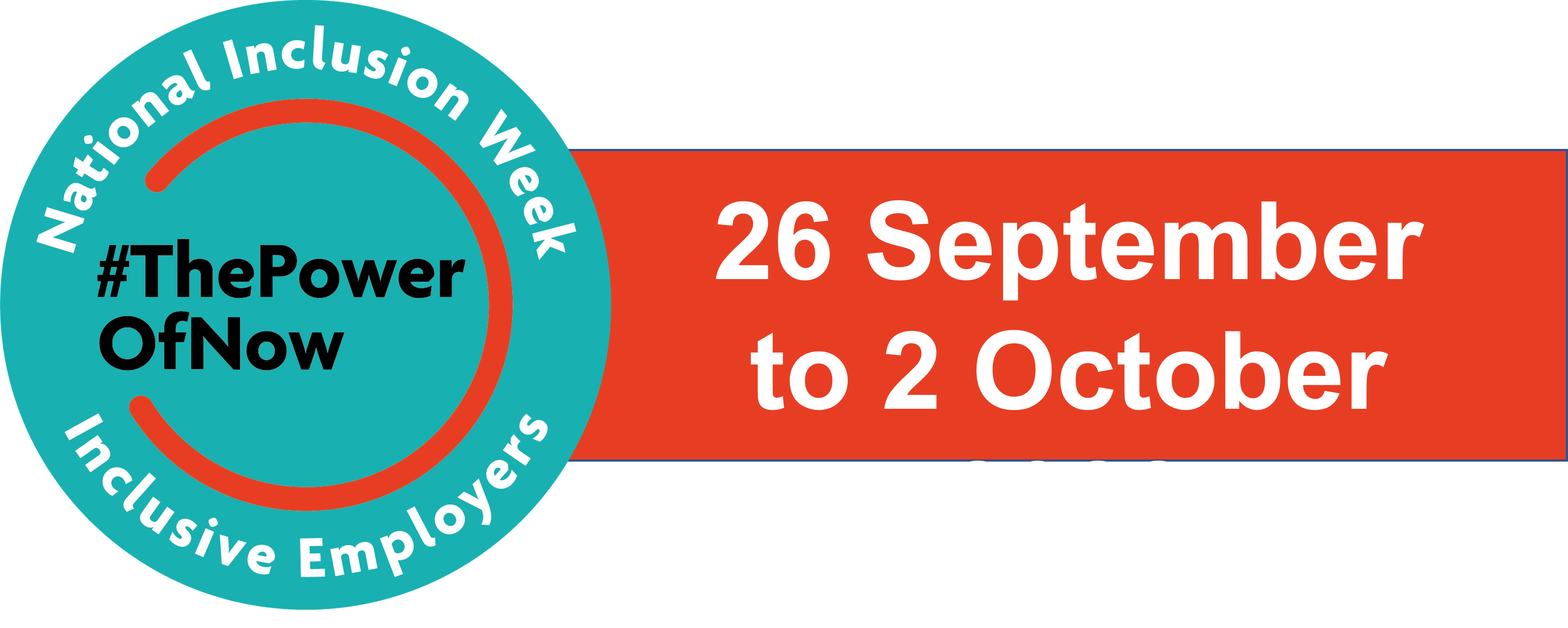 国家包容周标志，#ThePowerIsNow, 2022年9月26日至10月2日