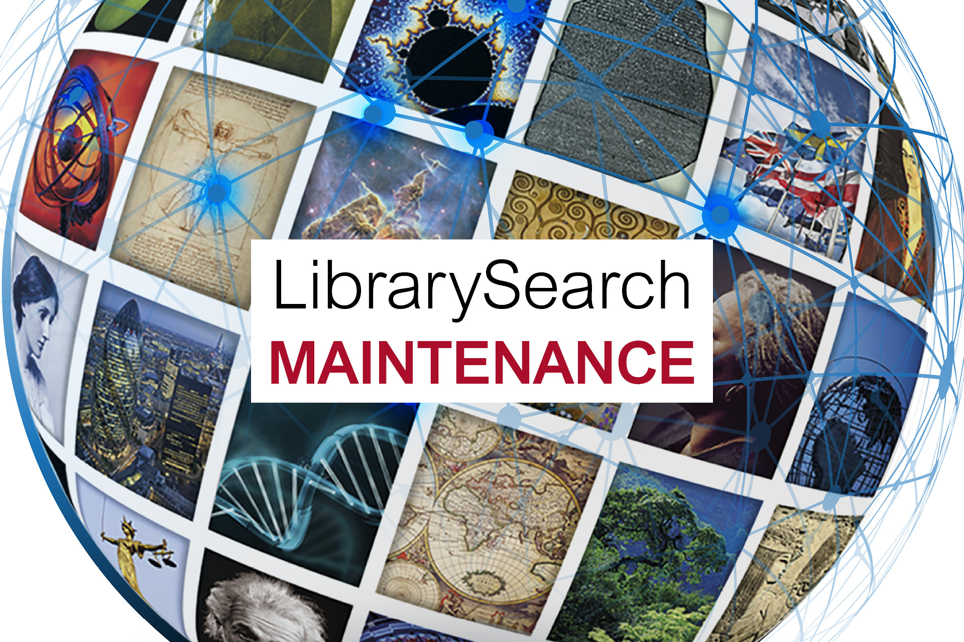 LibrarySearch maintenance notice