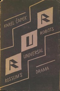 罗森的通用机器人的第一版封面