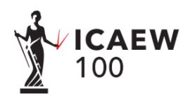 ICAEW 100标志