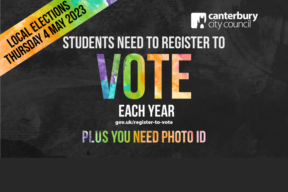 地方选举5月4日星期四。学生每年都需要登记投票。另外你还需要带照片的身份证